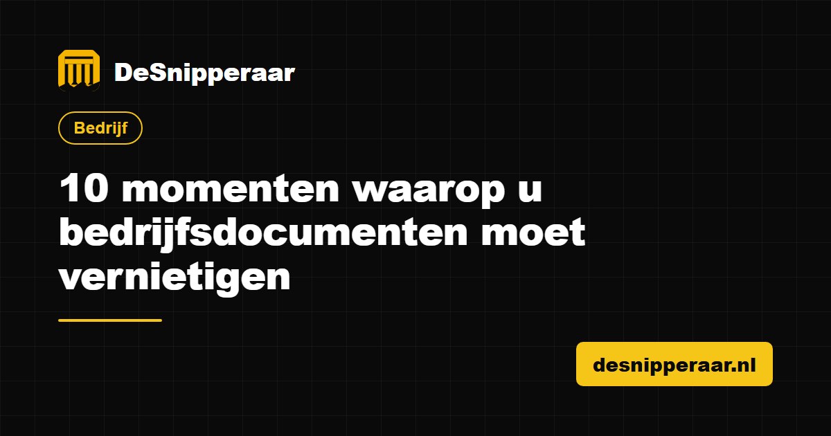 Dozen met bedrijfsdocumenten klaar voor een vertrouwelijke vernietigingsronde